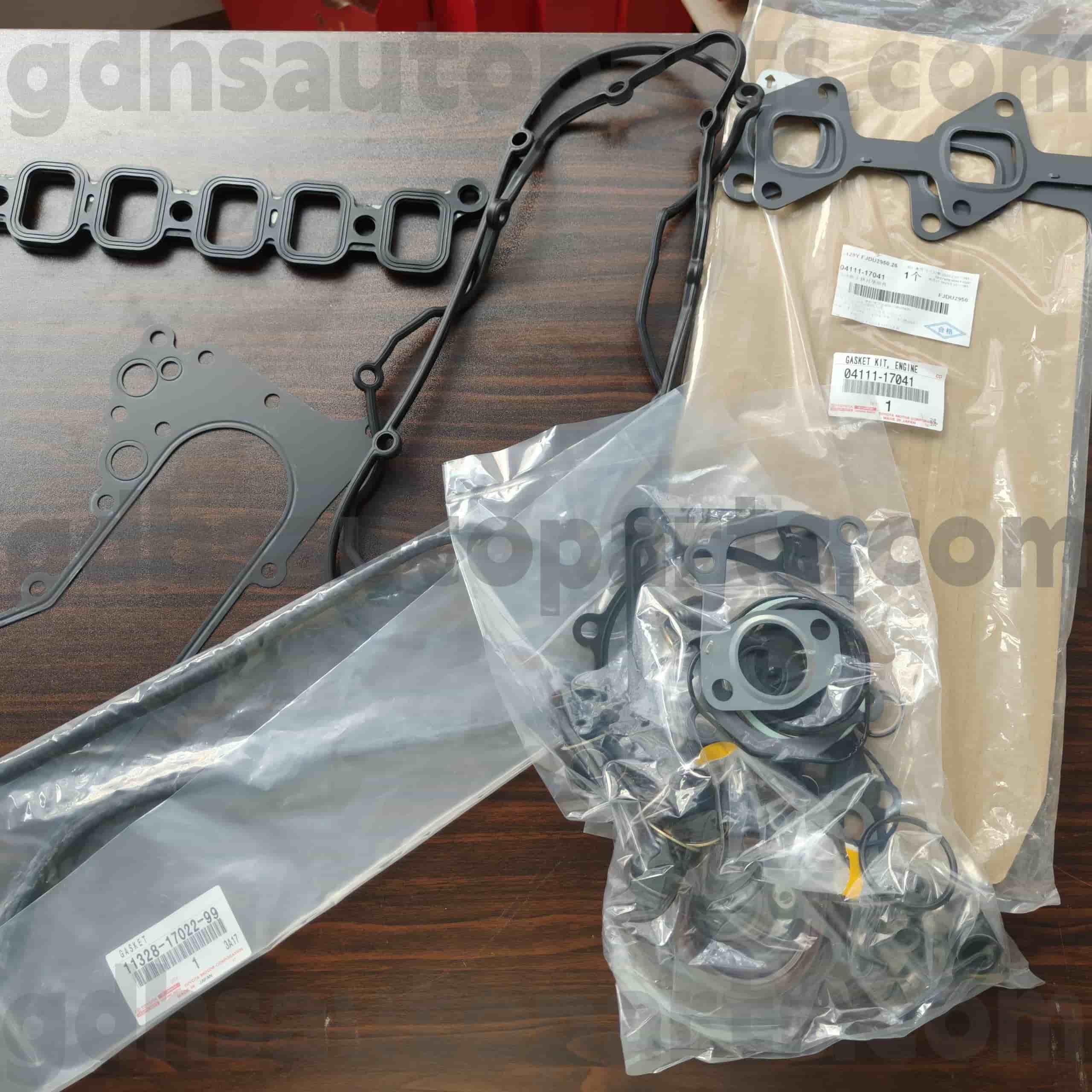04111-17041 Toyota Engline Parts Engine Compit Kit для Land Cruiser, Coaster, Land Cruiser Van