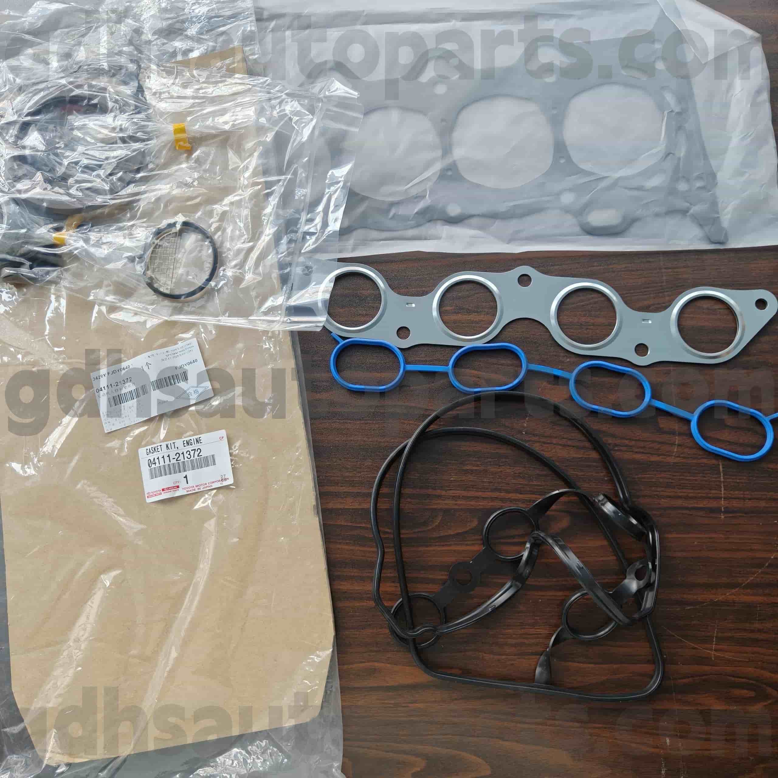 04111-21372 Toyota Engline Parts Engine Comptah Kit для Yaris, Corolla