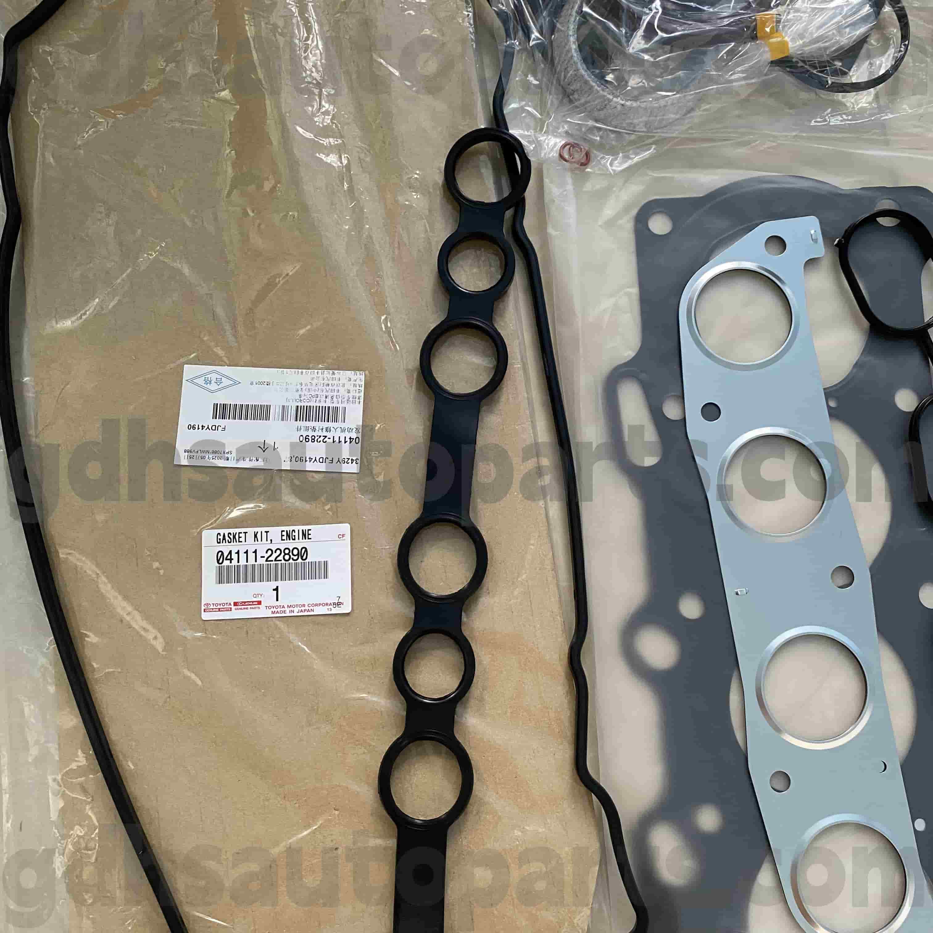 04111-22890 Toyota Engline Parts Engine Cultaul Kit для Corolla