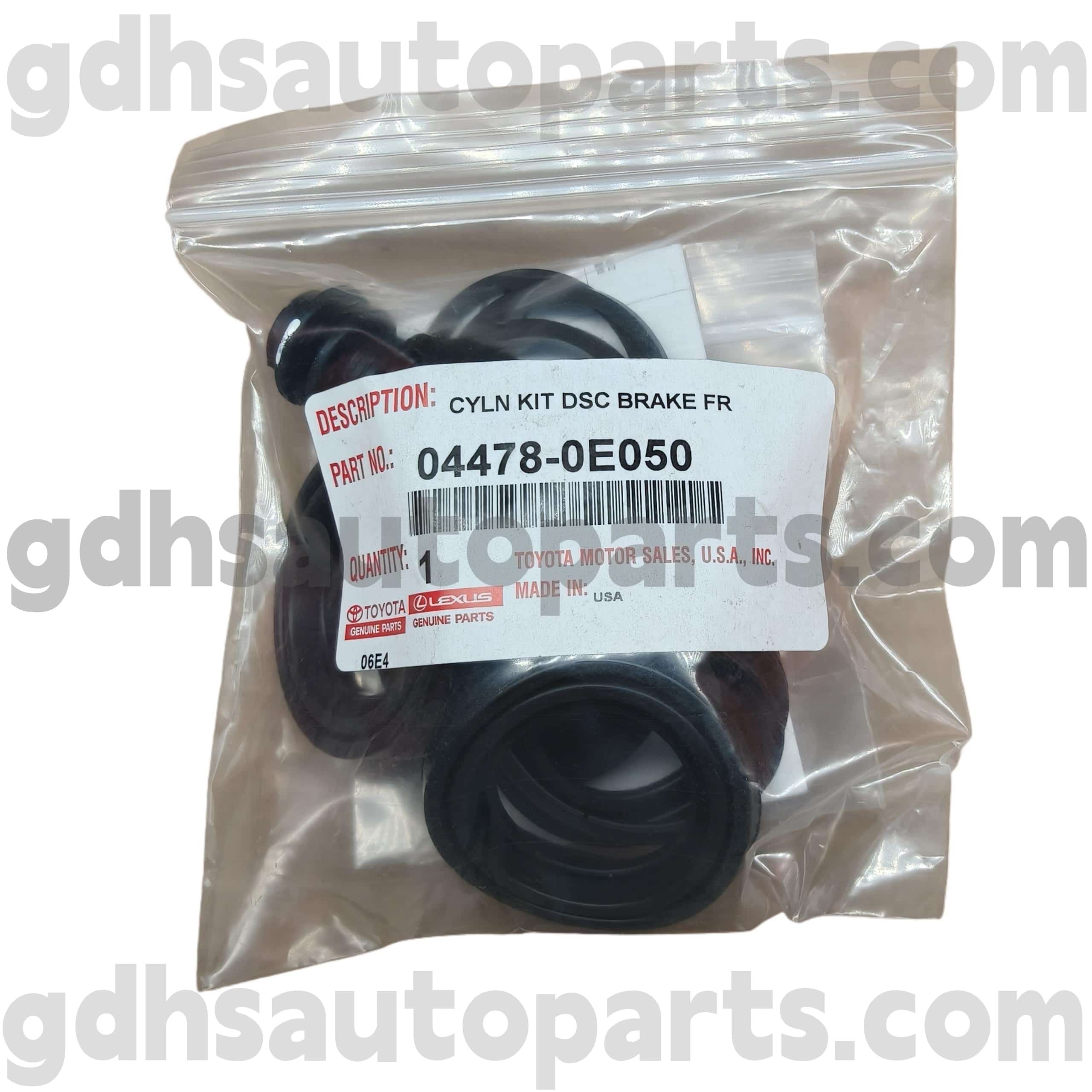 04478-0E050 Toyota Engline Parts Front Brake Cylinder Kit для ремонту для Sienna, Highlander (NAP) шасі №. ASU50, GSU5#