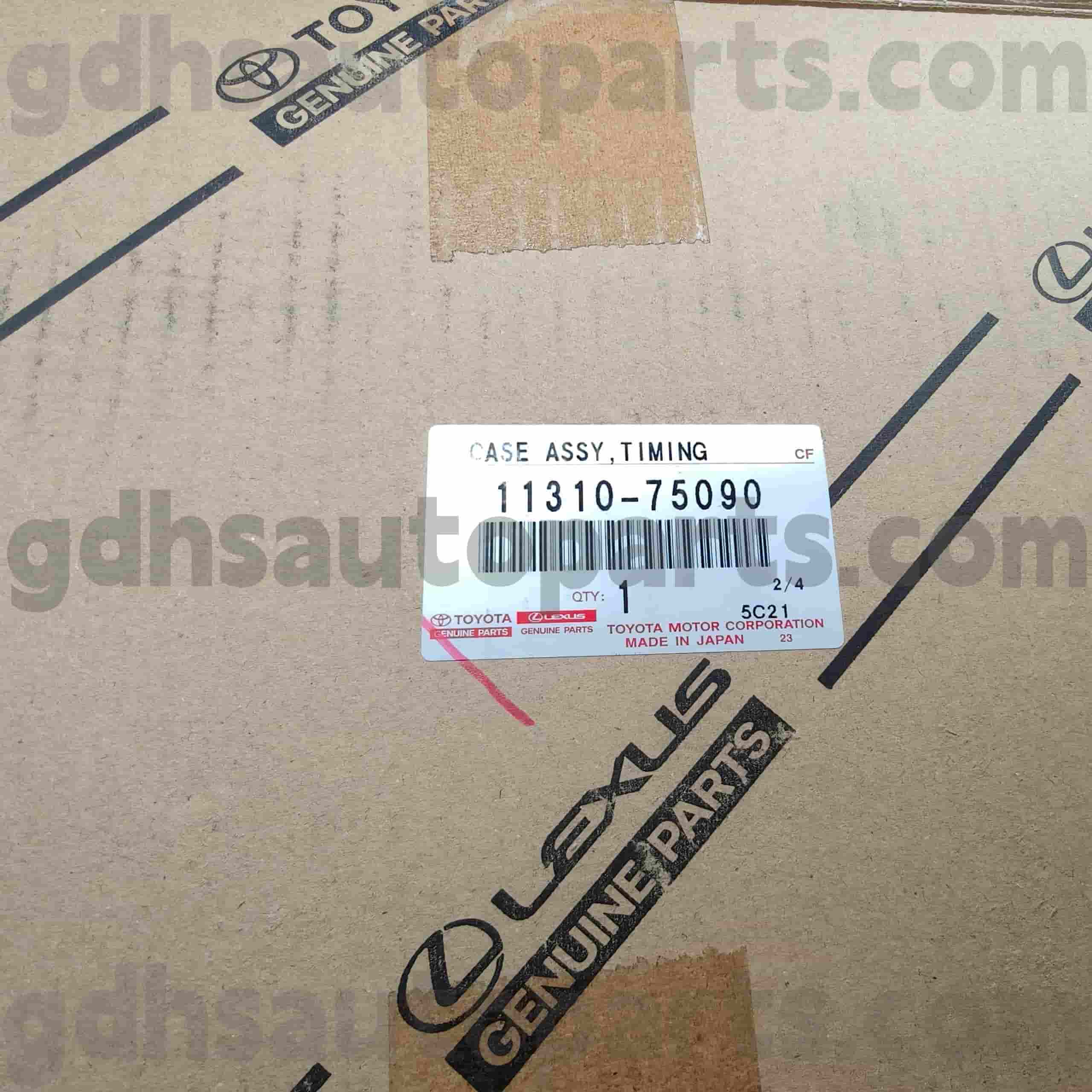 11310-75090 Кришка ГРМ оригінальних запчастин Toyota для LAND CRUISER PRADO, шасі TACOMA NO.TRJ152