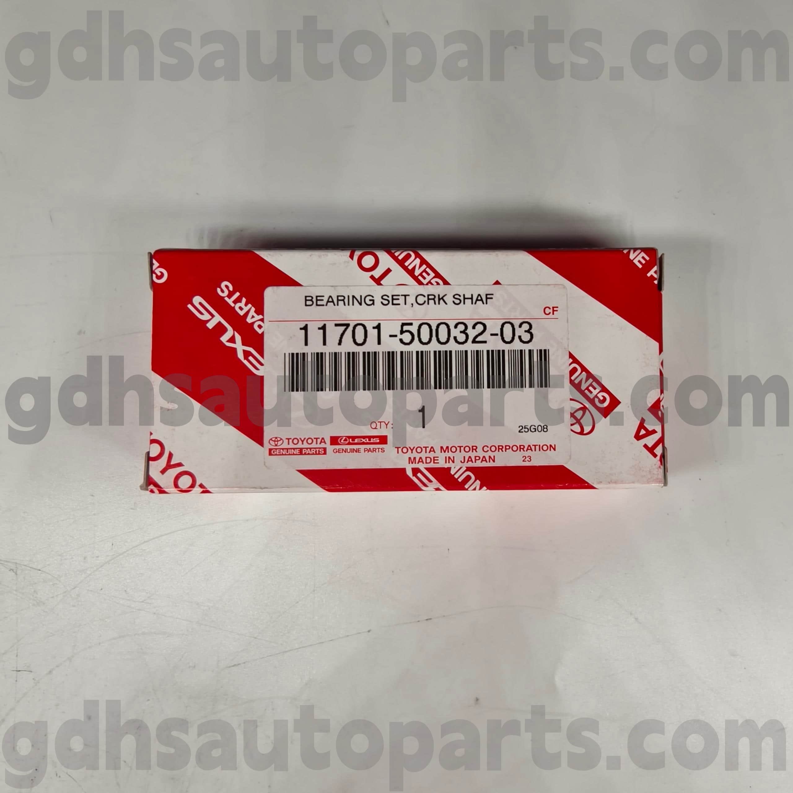 11701-50032-03 Toyota Genuine Parts Підшипник колінчастого вала для LAND CRUISER, LEXUS GX470 Шасі № 2UZFE..UZJ200