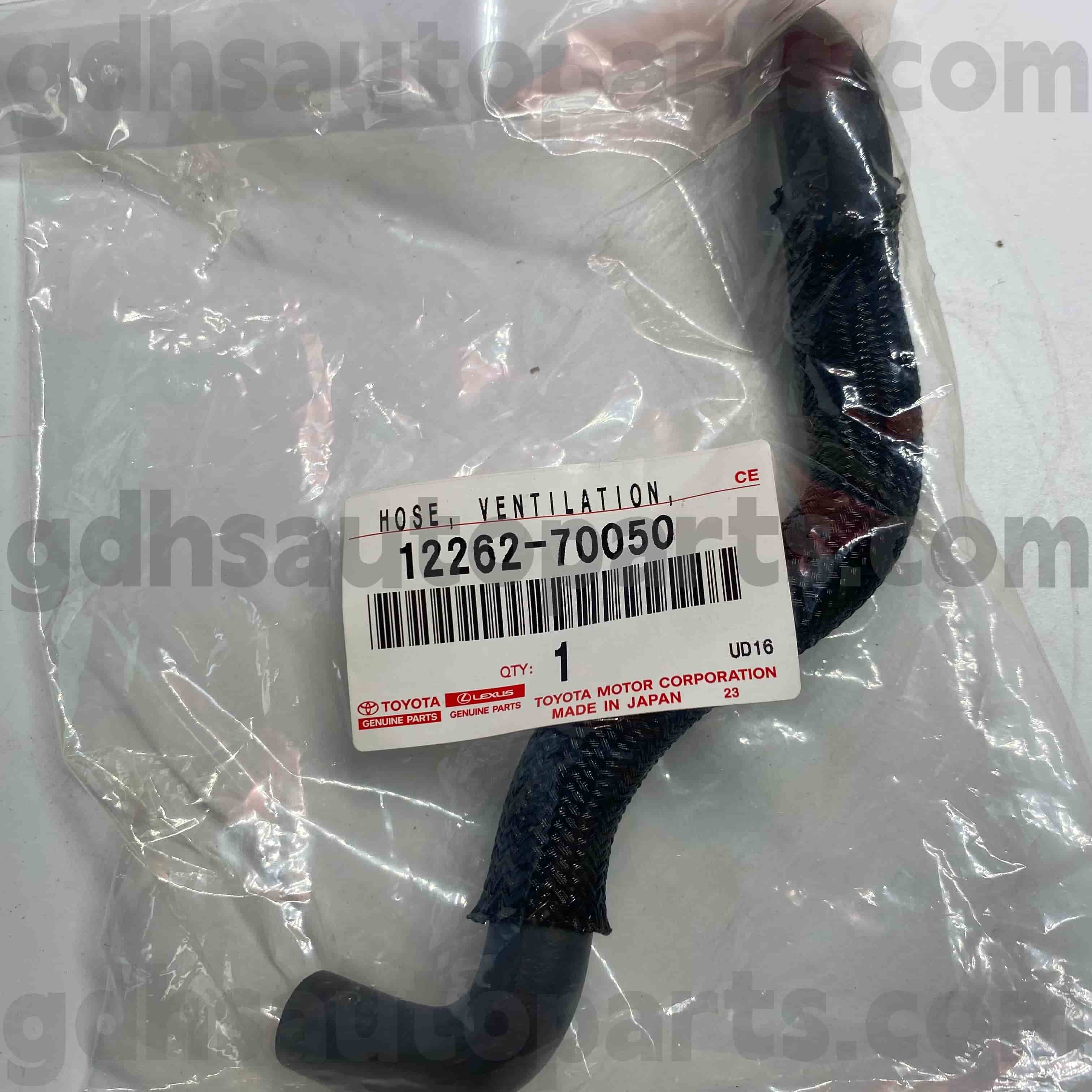 12262-70050 Toyota Genuine Parts PCV Клапан для CRESTA, CROWN COMFORT, LEXUS IS200/300 Шасі NO.1GFE..GX11#..GD,IR