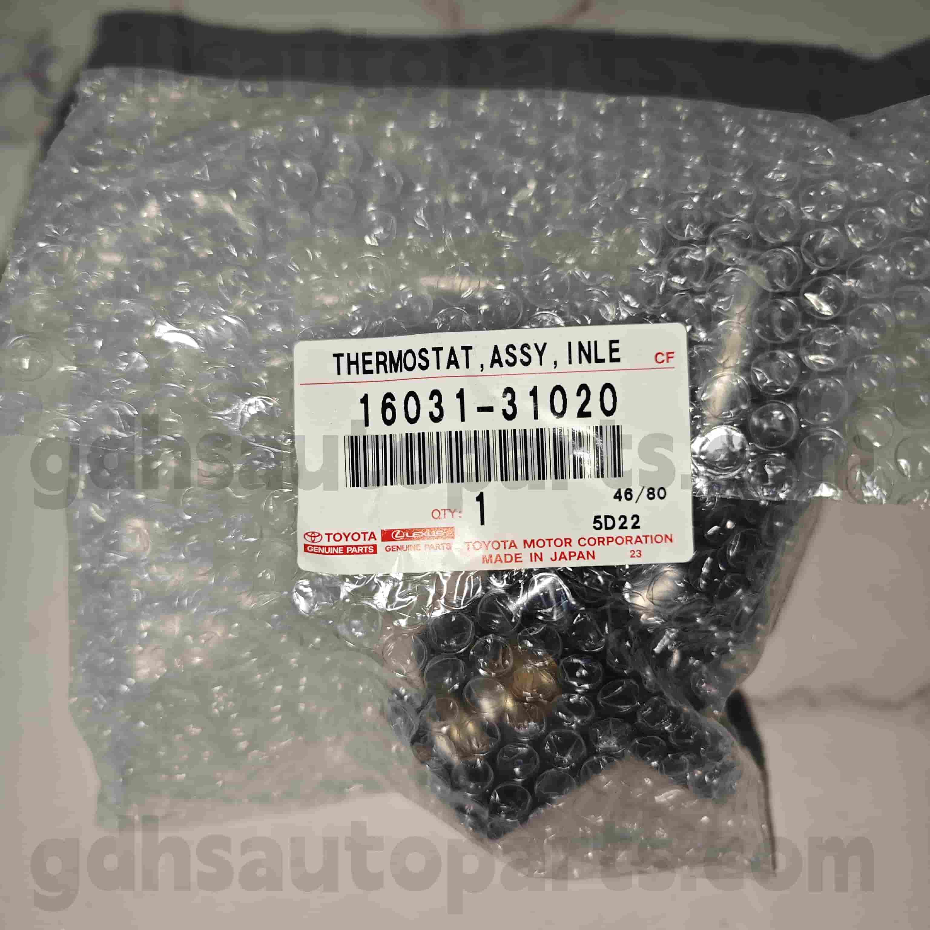 16031-31020 Toyota The The Theresture Therstat для Lexus GS30/35/43/460 、 Crown/Hybrid шасі № 3grfe..grs202