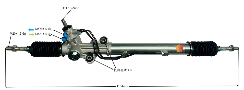 44250-60040 Автомобільний рульовий механізм