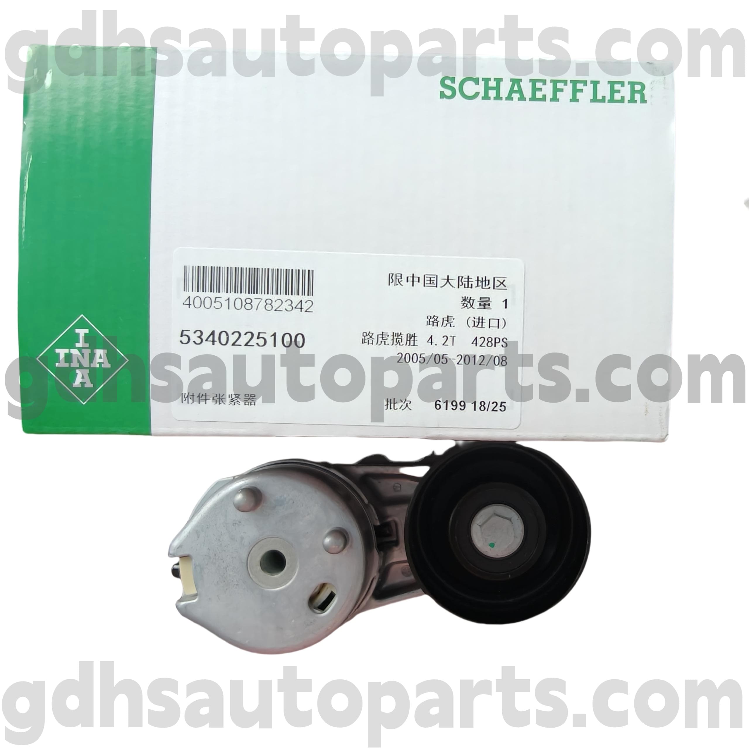 5340225100 Schaeffler INA Hrive Relt Ensoner для Range Rover Sport, Range Rover OE NO. PQG500030
