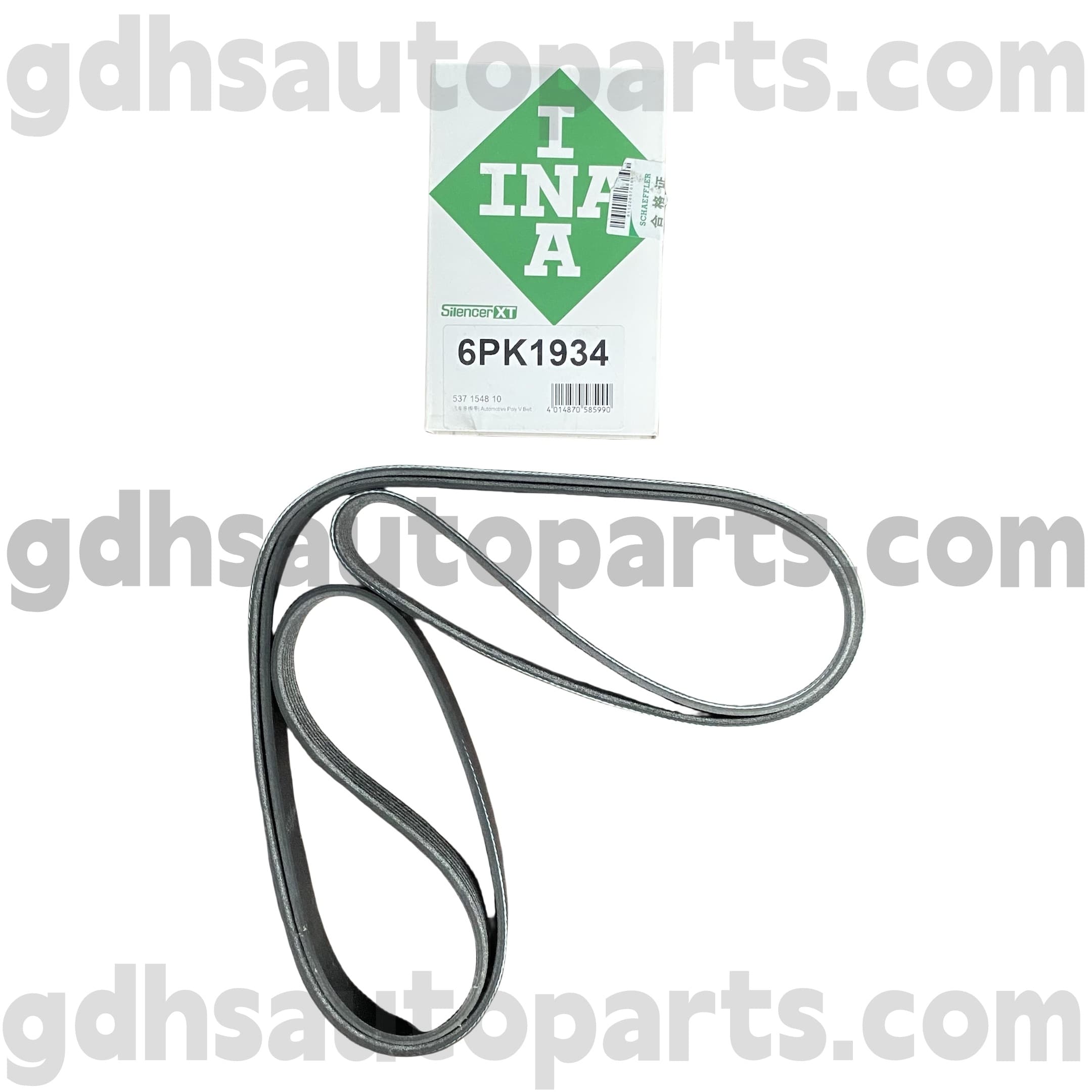 5371548100 Schaeffler INA -приводний ремінь для Range Rover, Range Rover Sport, Range Rover Evoque, Range Rover Velar OE No.lr079263