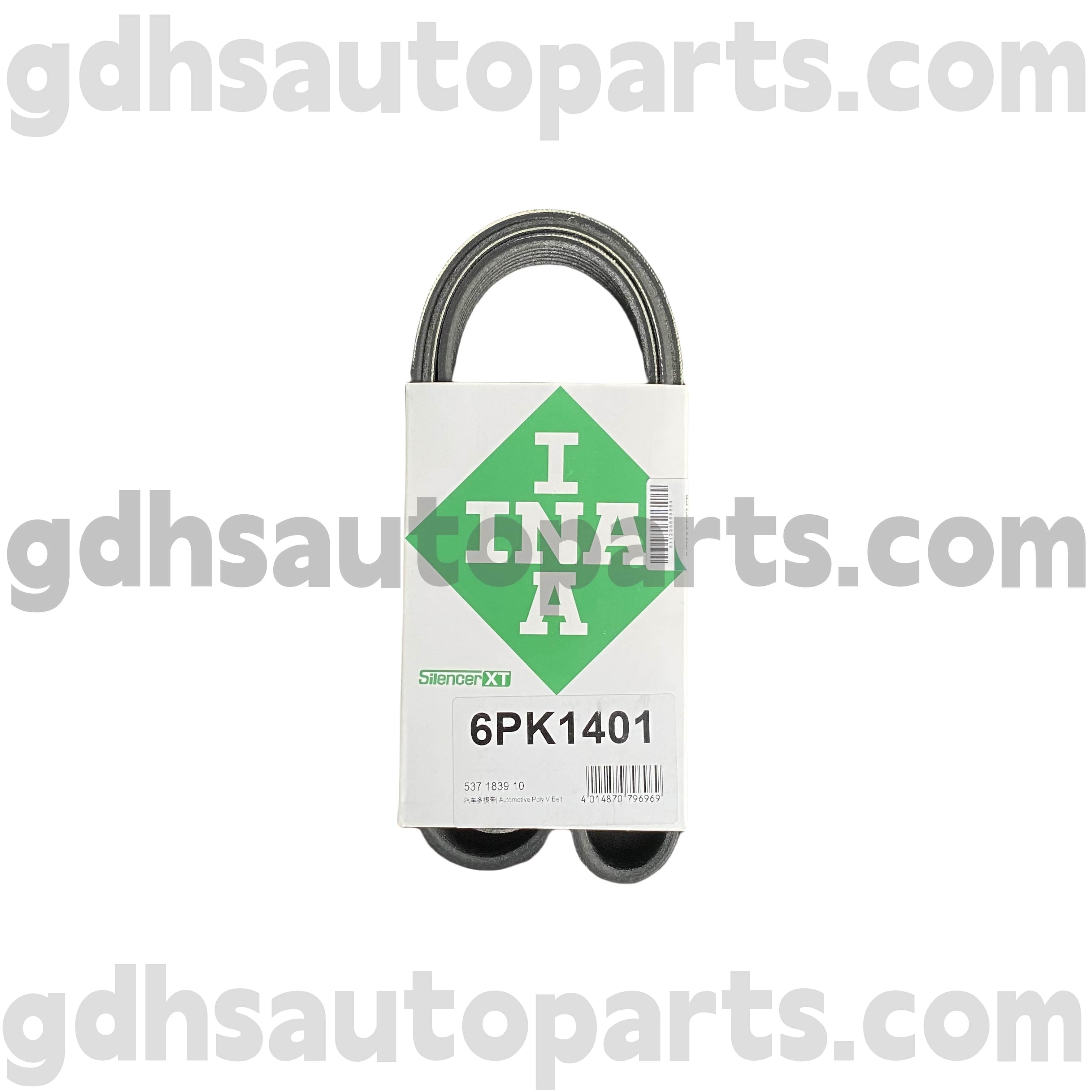 5371839100 Schaeffler INA -привідний ремінь для нового Range Rover, Range Rover Velar, New Range Rover Sport, New Defender OE No.Lr121781