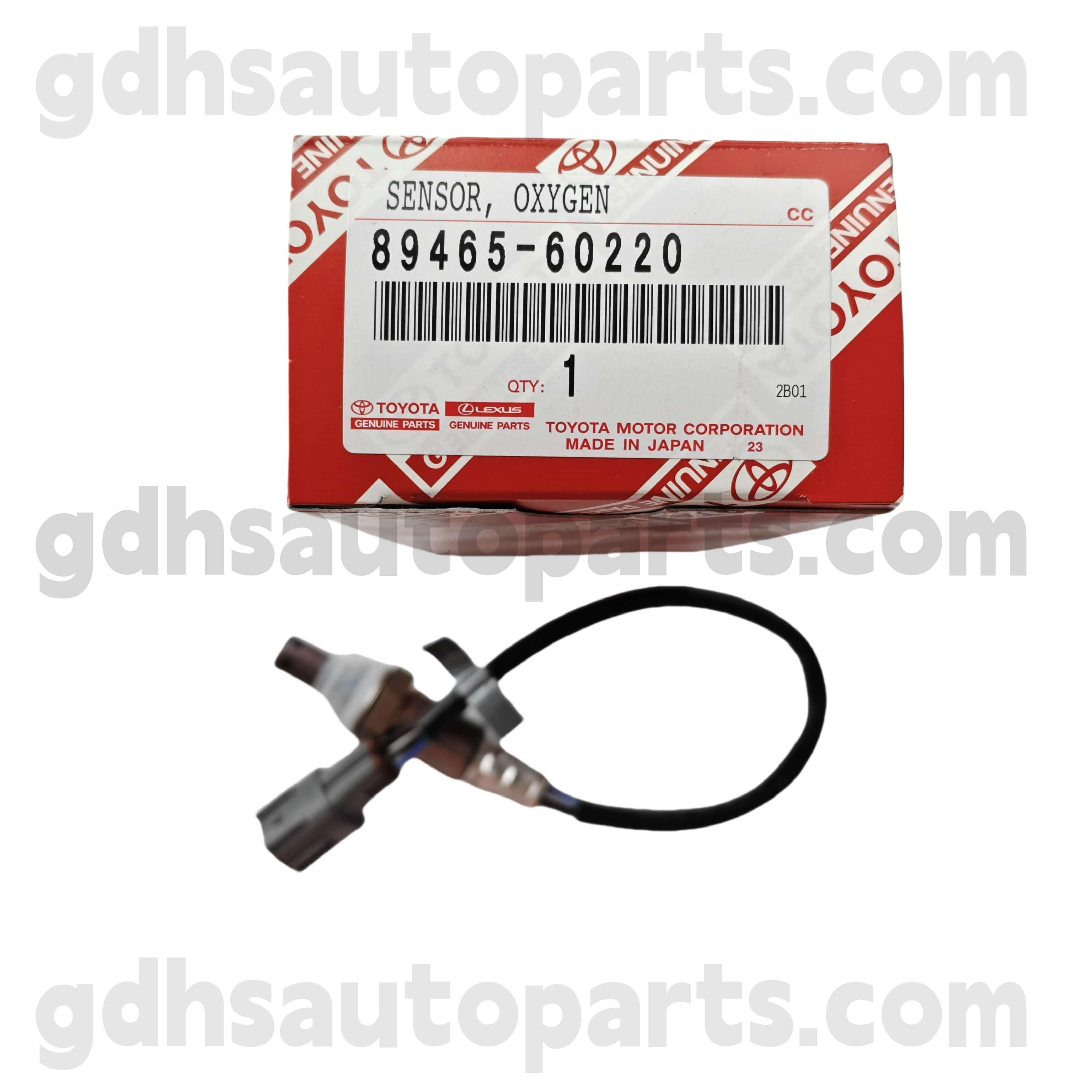 89465-60220 Toyota справжні деталі Датчик кисню для Land Cruiser Prado 、 4runner шасі № GRJ12#.. ARL, GCC, GEN