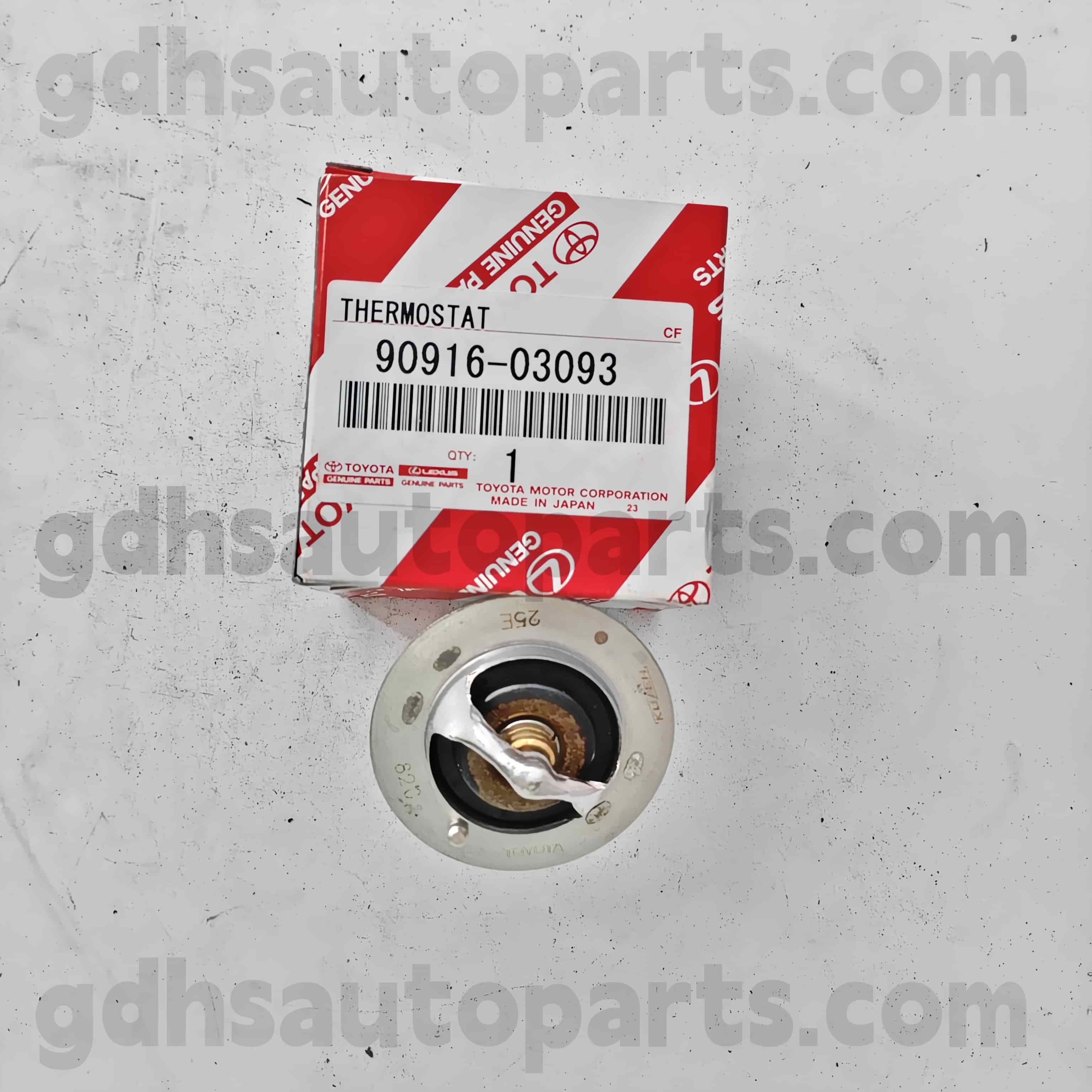 90916-03118 Toyota справжні деталі термостат для Hilux 、 Land Cruiser Prado 、 Fortuner 、 Шасі костюма № 1kdftv..kdj120