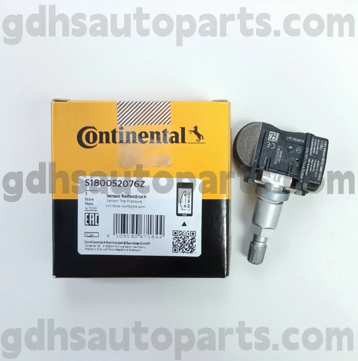 S180052076Z континентальний датчик моніторингу тиску в шинах для Range Rover, Range Rover Sport, Land Rover Discovery 4, Range Rover Velar Oe. LR070840